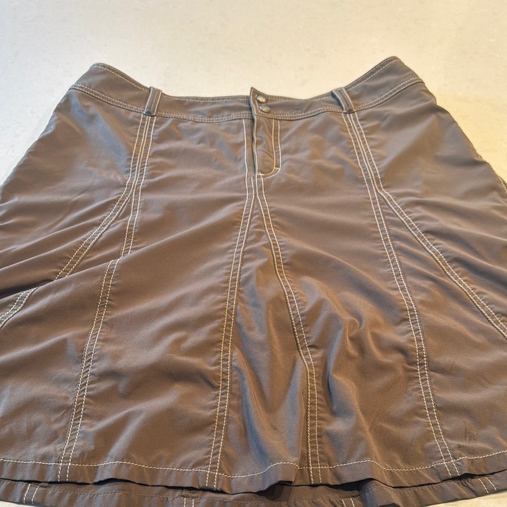 Athleta A-Line Skirt in Brown